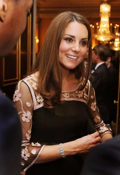 Queen Elizabeth and Catherine, Duchess of Cambridge attended the reception held for Team GB Olympic