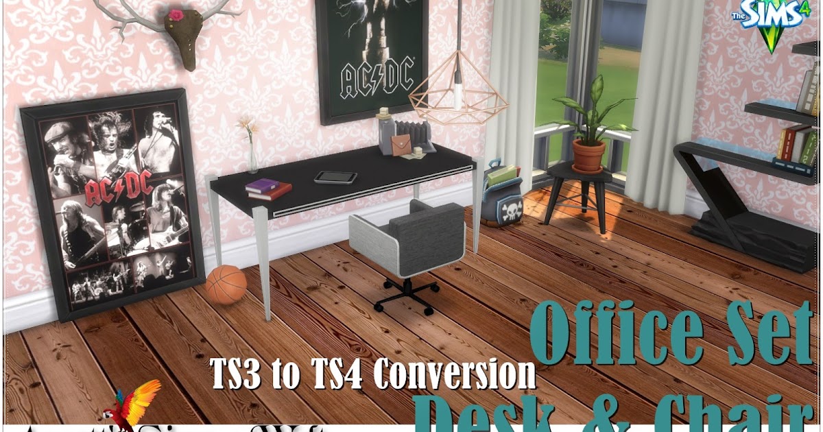 sims 4 small desk and chair cc sims 4 small desk and chair cc