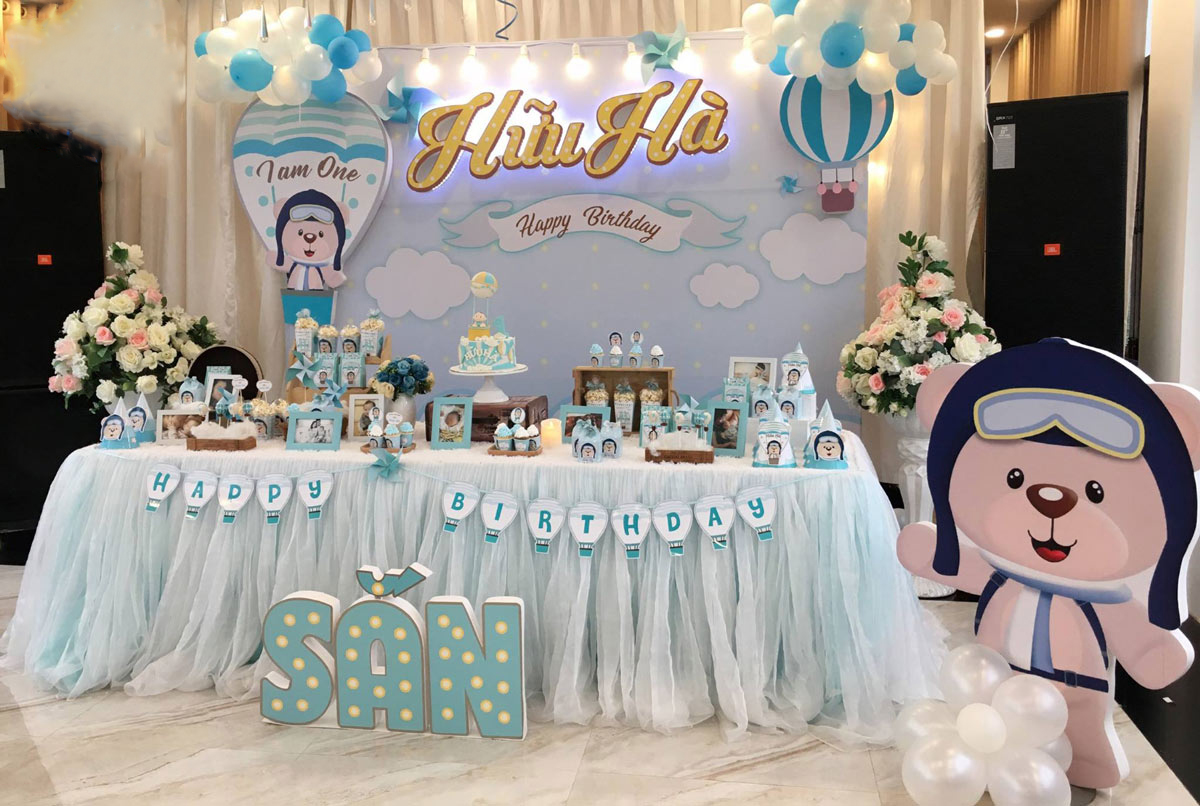 TRANG TRÍ SINH NHẬT TẠI NHÀ CHO BÉ CÙNG DECOR BIRTHDAY