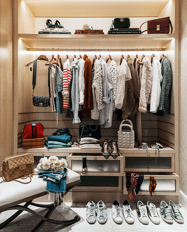 Storage Inspiration: 10 Perfectly Arranged Open Closets