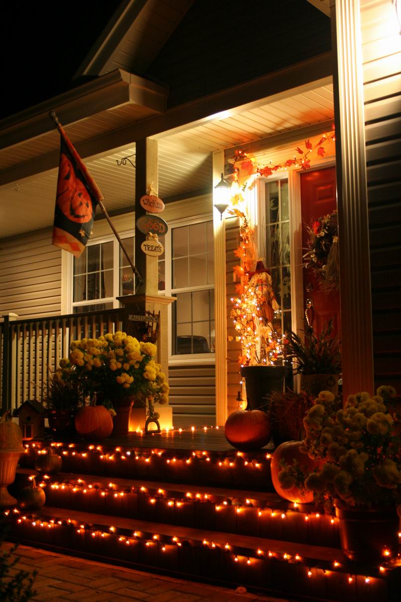 Alderberry Hill: Our Halloween Entrance - Last Year