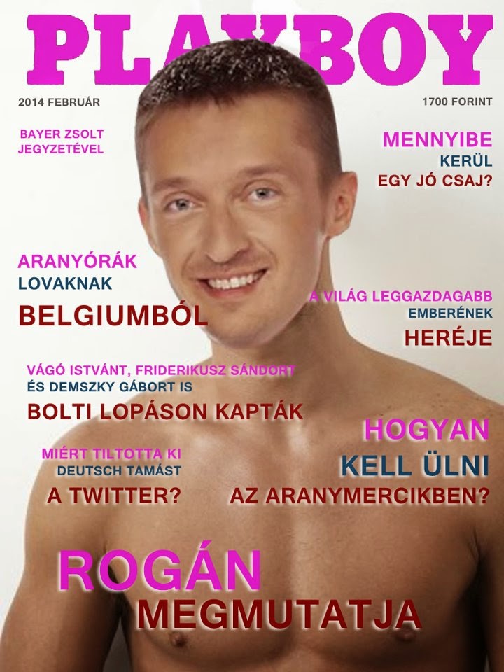Rogán Antal, Playboy