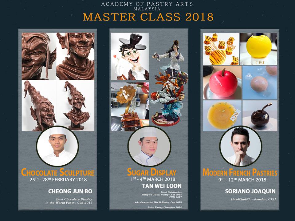 APCA MALAYSIA Pastry & Culinary schools January 2018