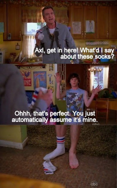 axl heck, the middle quotes, funny tv shows, the middle axl, the heck family, axl socks, the middle mike, the middle socks