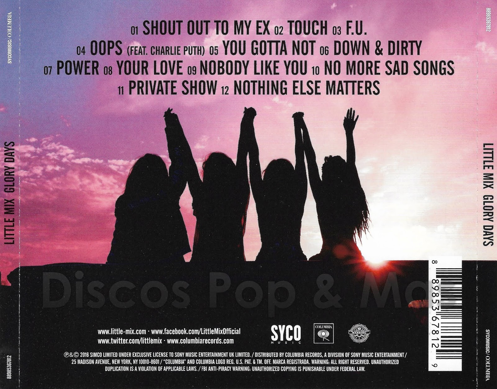 little mix glory days little mix glory days