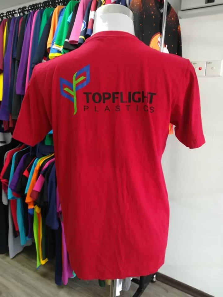 Mk Printing Kedai Tshirt Printing Jb Cetak Baju Jersey Murah Johor Bahru Tshirt Uniform Topflight Plastic Pasir Gudang Johor