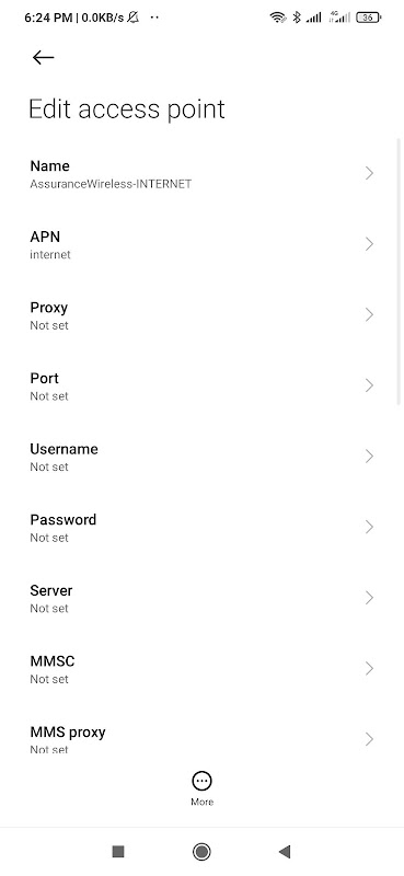 Assurance Wireless Apn Settings For Android Iphone 2021 3g 4g 5g Internet Settings