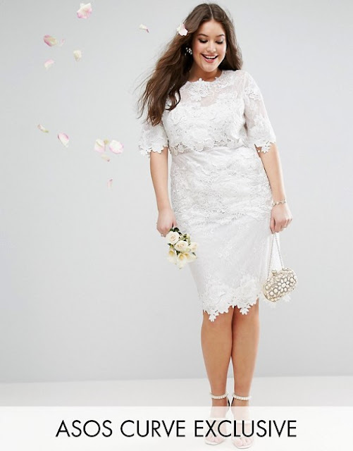 Asos Curve Bridal - 15 abiti da sposa sotto i 200 euro
