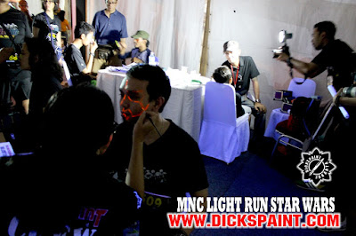 face painting uv glow jakarta