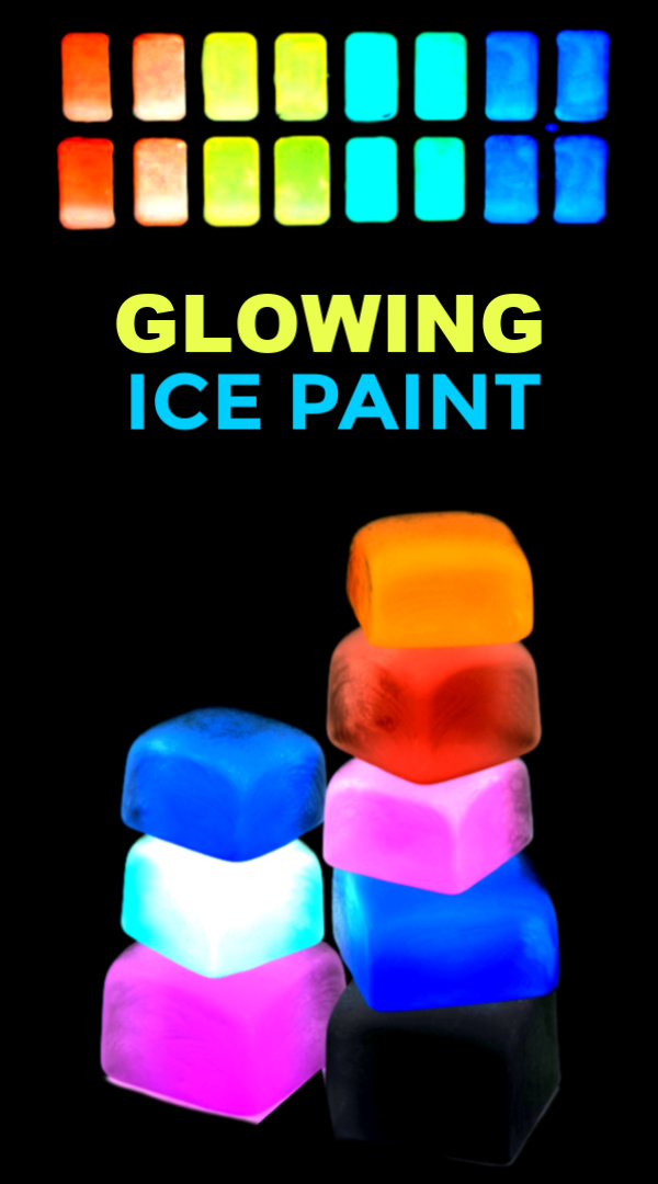 Glowing Ice Paint