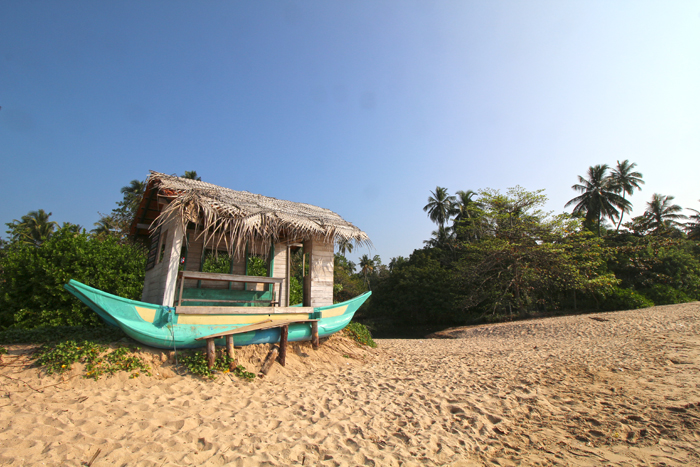 Eingang zum Dots Bay House, Sri Lanka Eingang zum Dots Bay House, Sri Lanka