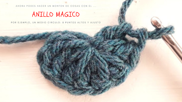 Paso a Paso - Anillo Magico Crochet - Los primeros pasos en Crochet