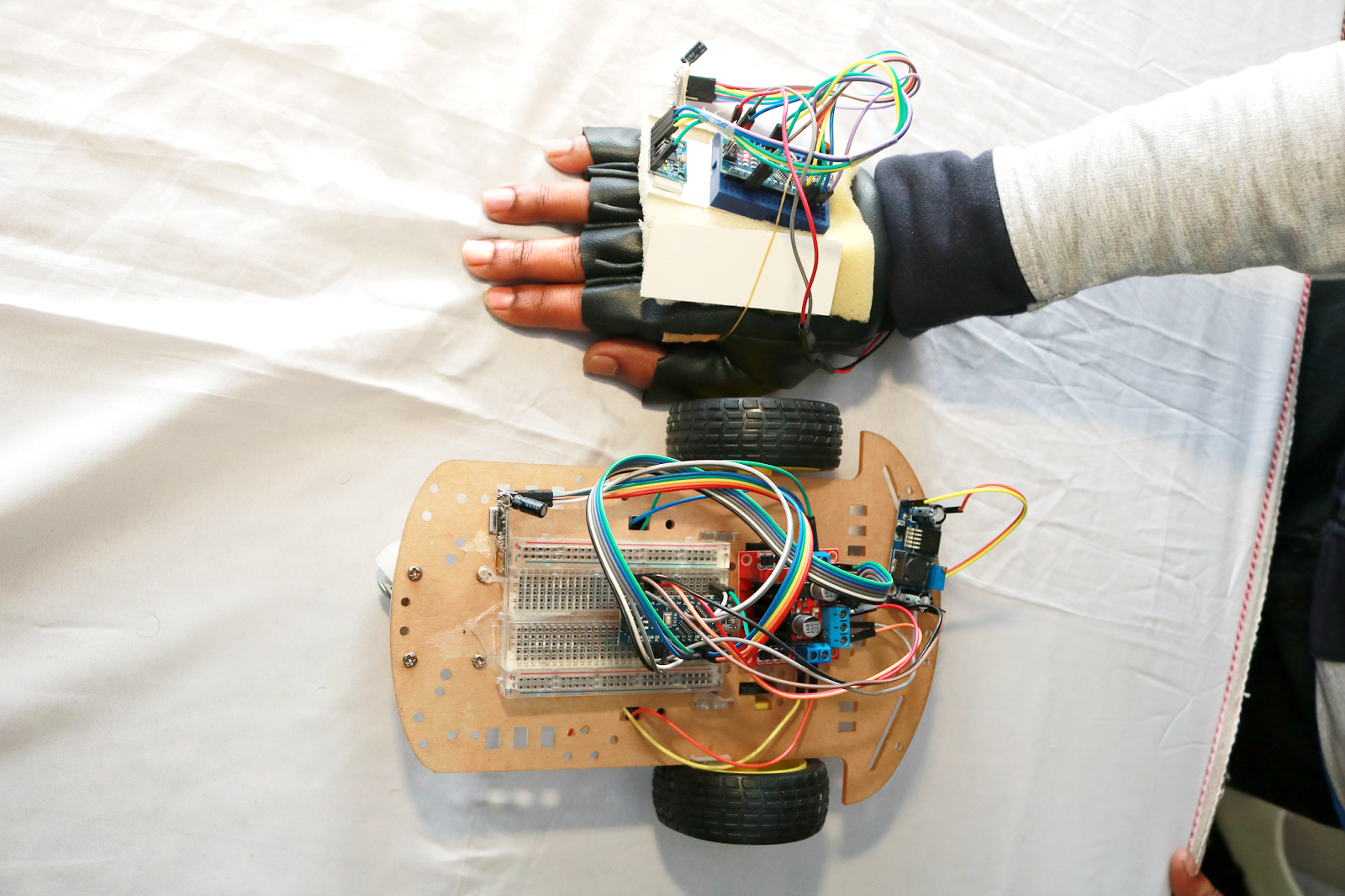 hand control robot
