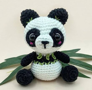 PATRON GRATIS OSO PANDA AMIGURUMI 45825