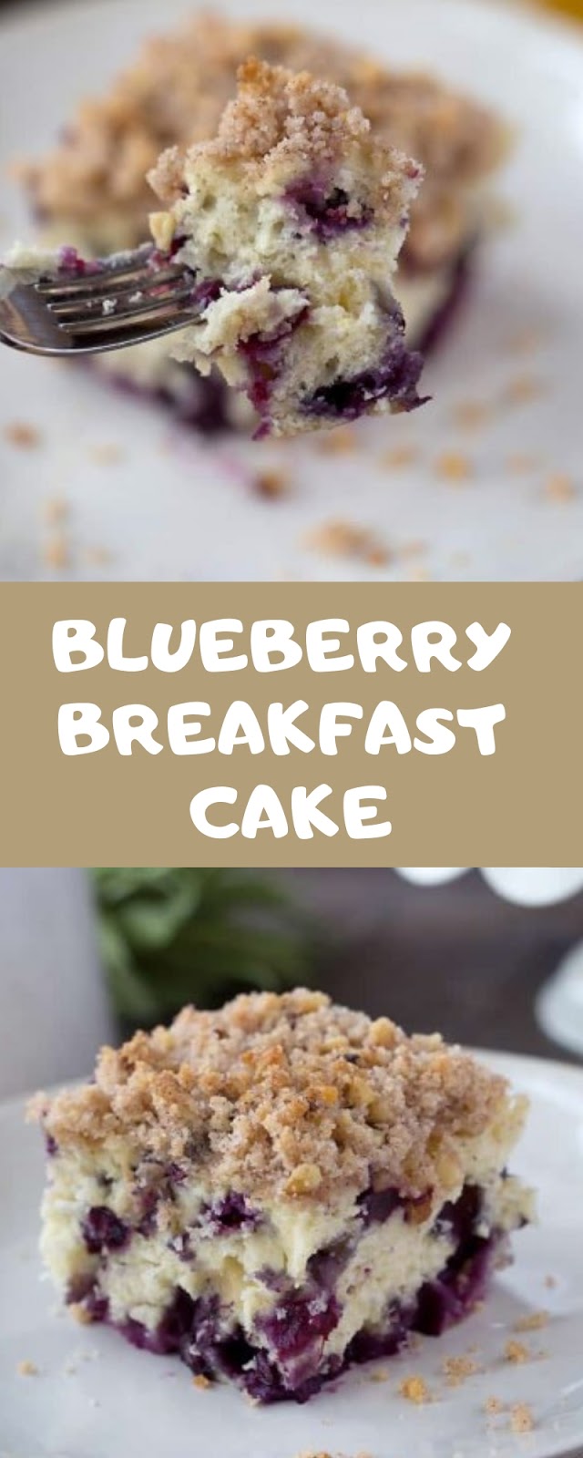 BLUEBERRY BREAKFAST CAKE