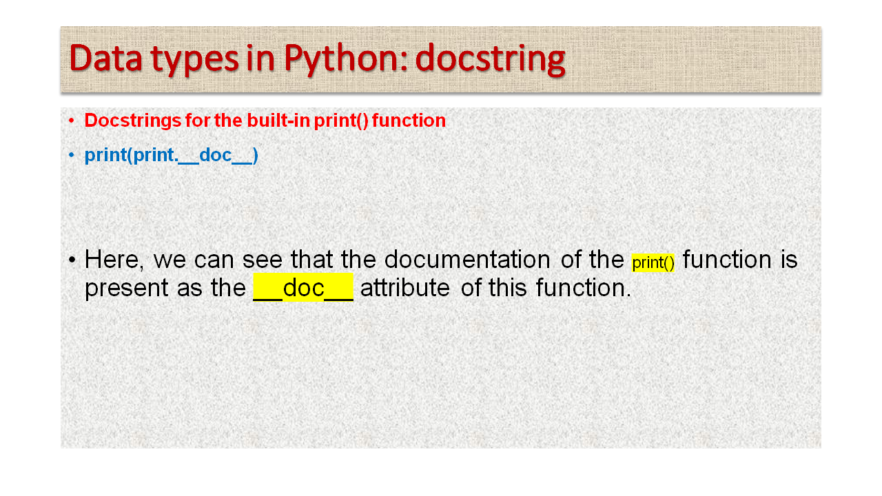 Data Types of Python: Mutable- List, Set, Dictionary; Immutable- Number ...