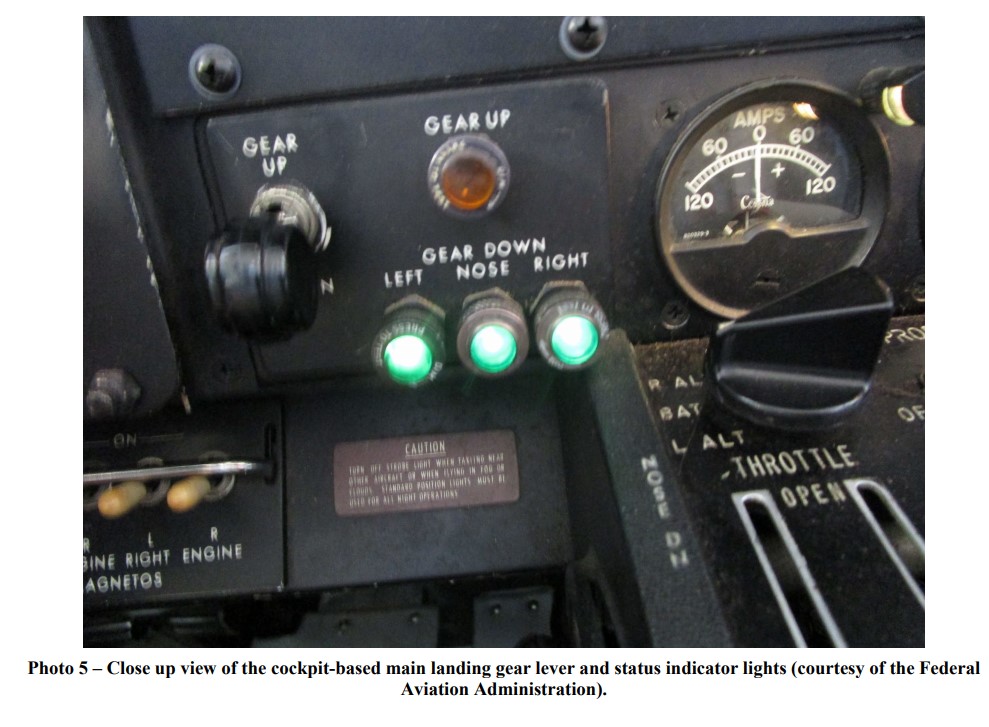 Kathryn's Report Landing Gear Not Configured Cessna 310N, N310VD