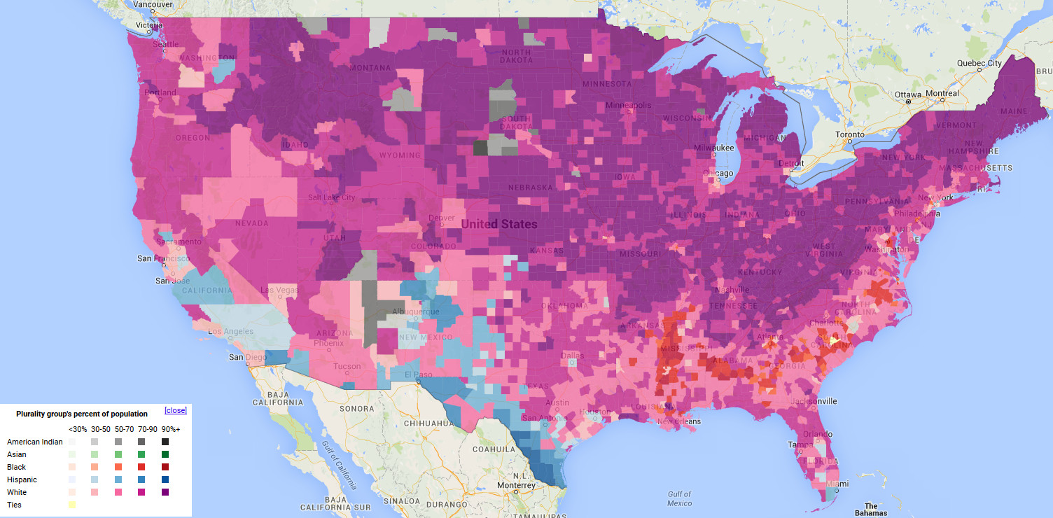 Justice Map: Visualize race and income data for your community, county, and country. Includes tools for data journalists, bloggers and community activists