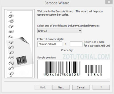 Tutorial Membuat Barcode dengan CorelDraw X7
