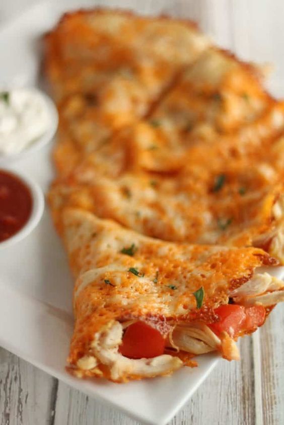 Keto Chicken Quesadilla Let's Eat