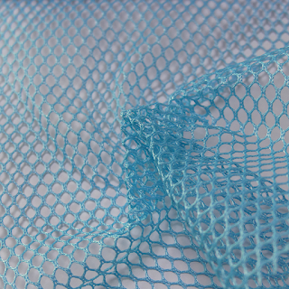 tissu felix filet mesh bleu