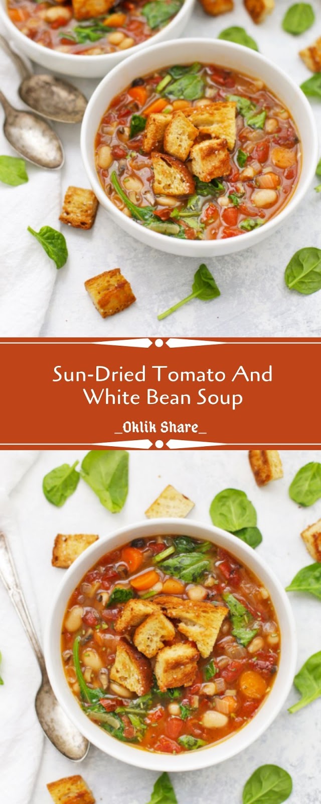 Sun-Dried Tomato And White Bean Soup