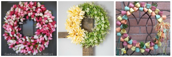 30 Spring Wreaths to Make - DIY Beautify - Creating Beauty at Home