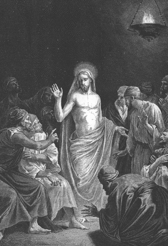 "Jesus appears to His disciples" - Alexandre Bida
