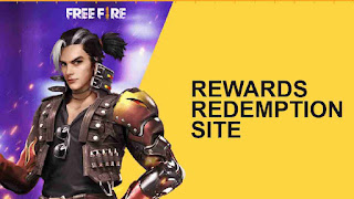 free fire rewards page