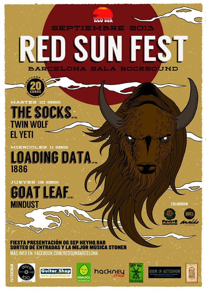 CORAZÓN DE ROCK & ROLL RED SUN FEST 2013 / BARCELONA