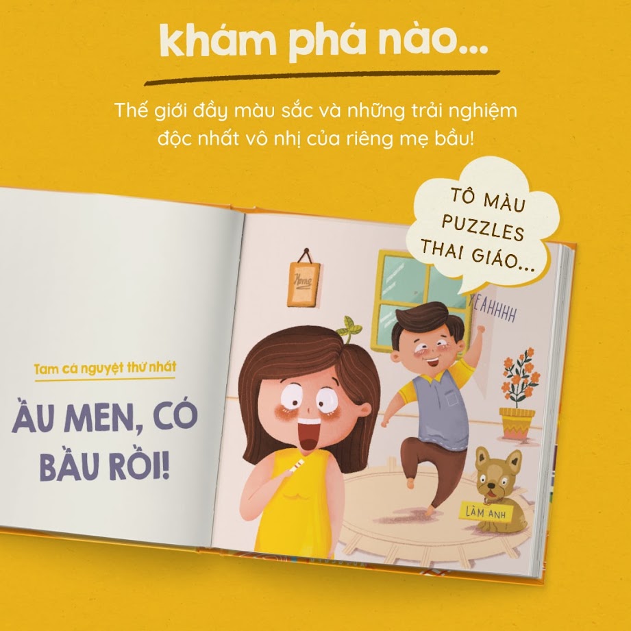 [A116] Hành trình mang thai: Sách thai giáo số 1 của Bà Bầu thông thái