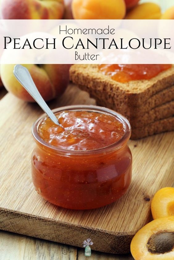 Peach Cantaloupe Butter