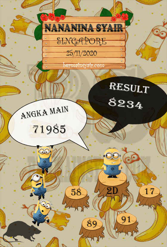 Nagasaon Rabu Syair SGP 25112020 Nagasaon HK, Nagasaon