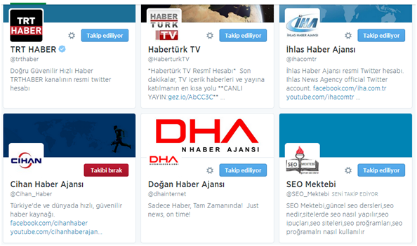 Twitter'da Tüm Takip Ettiklerini Tek Tek Doğal Olarak Silme