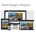 PixelZ Blog Blogger Template 2018