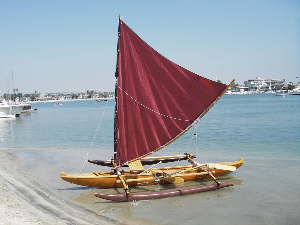 Outrigger Sailing Canoes September 2012