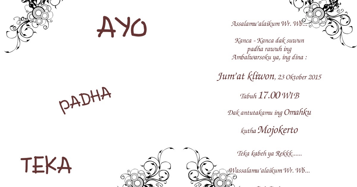 Download Layang Ganep Yaiku News Hutomo