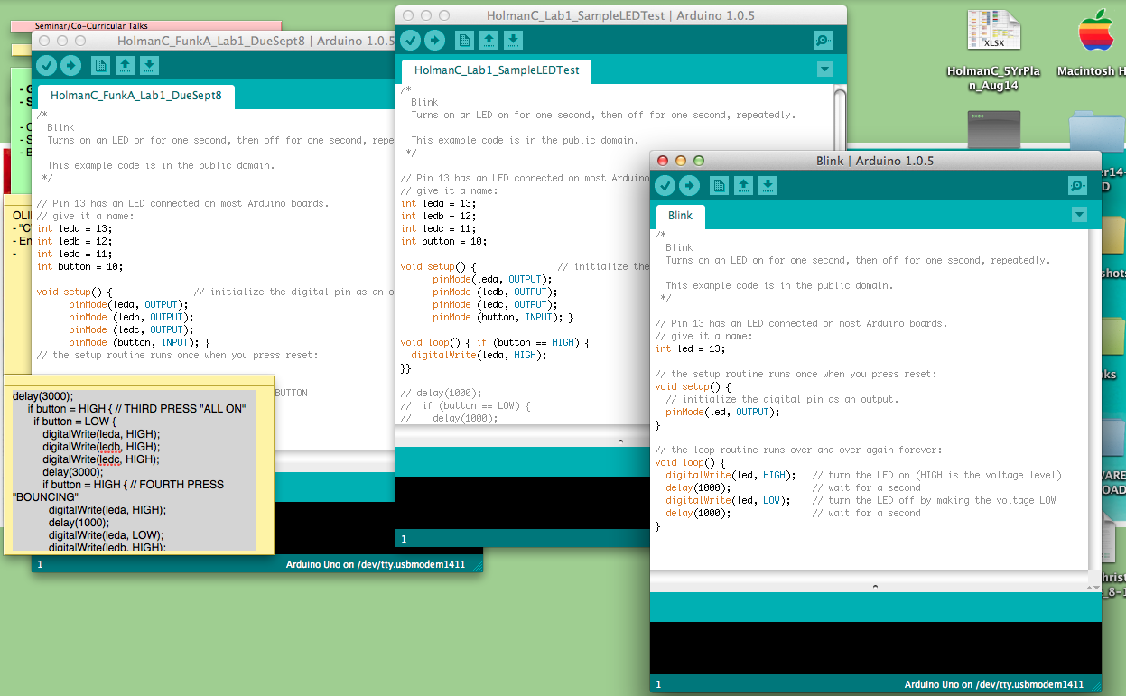 PoE Working on Lab 1