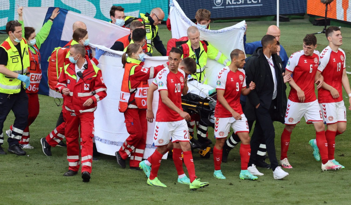 Denmark team doctor says Eriksen had cardiac arrest - Euro 2020