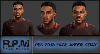 Pes 2013 Andre Gray Face By R.P.M