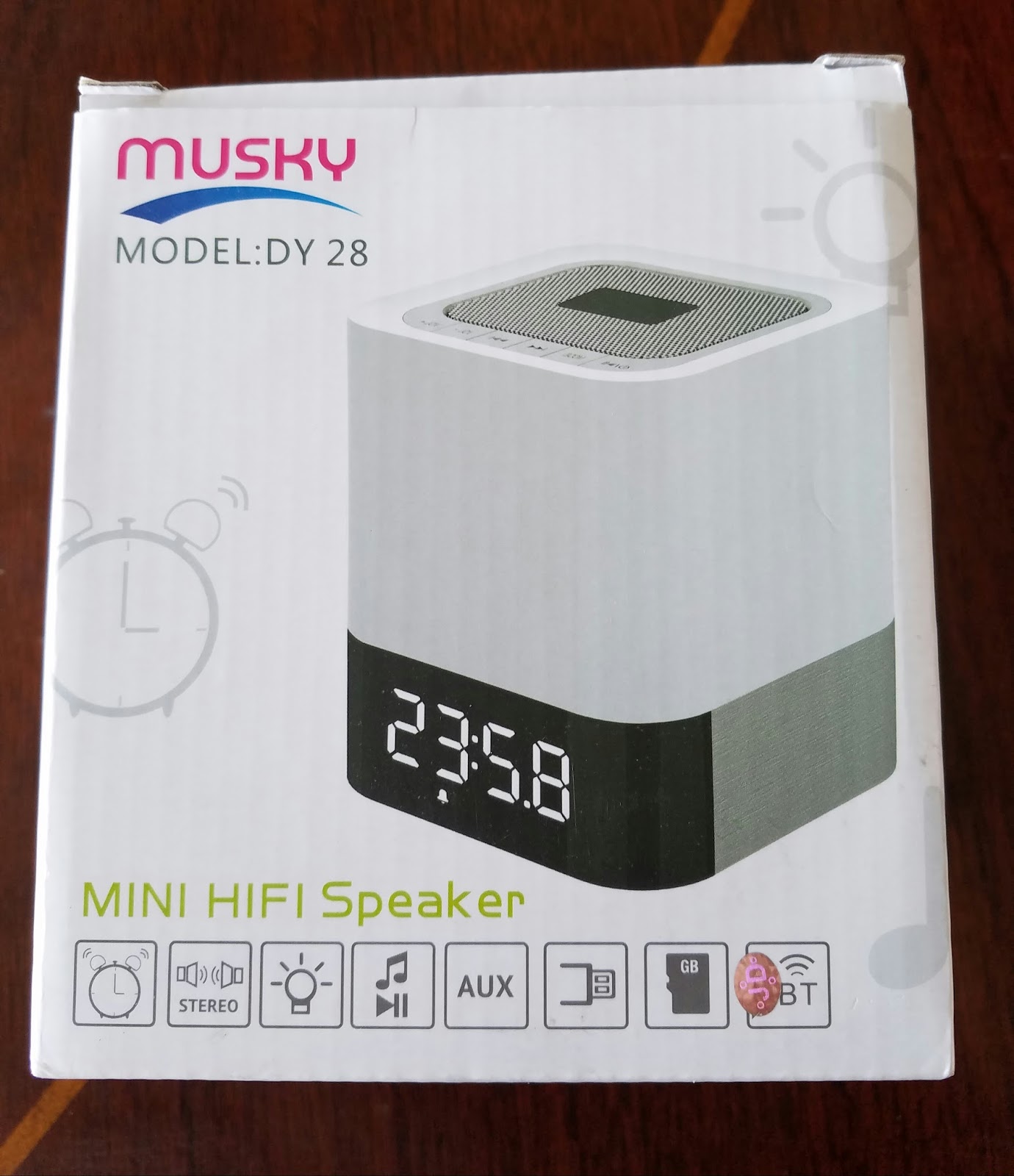 DY28free1103 Musky DY28 Wireless Portable Speaker With Touch Sensor