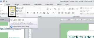 Menambahkan Slide Baru Di Powerpoint Teknologi Informasi
