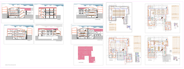 Technical File For Office Building [DWG]