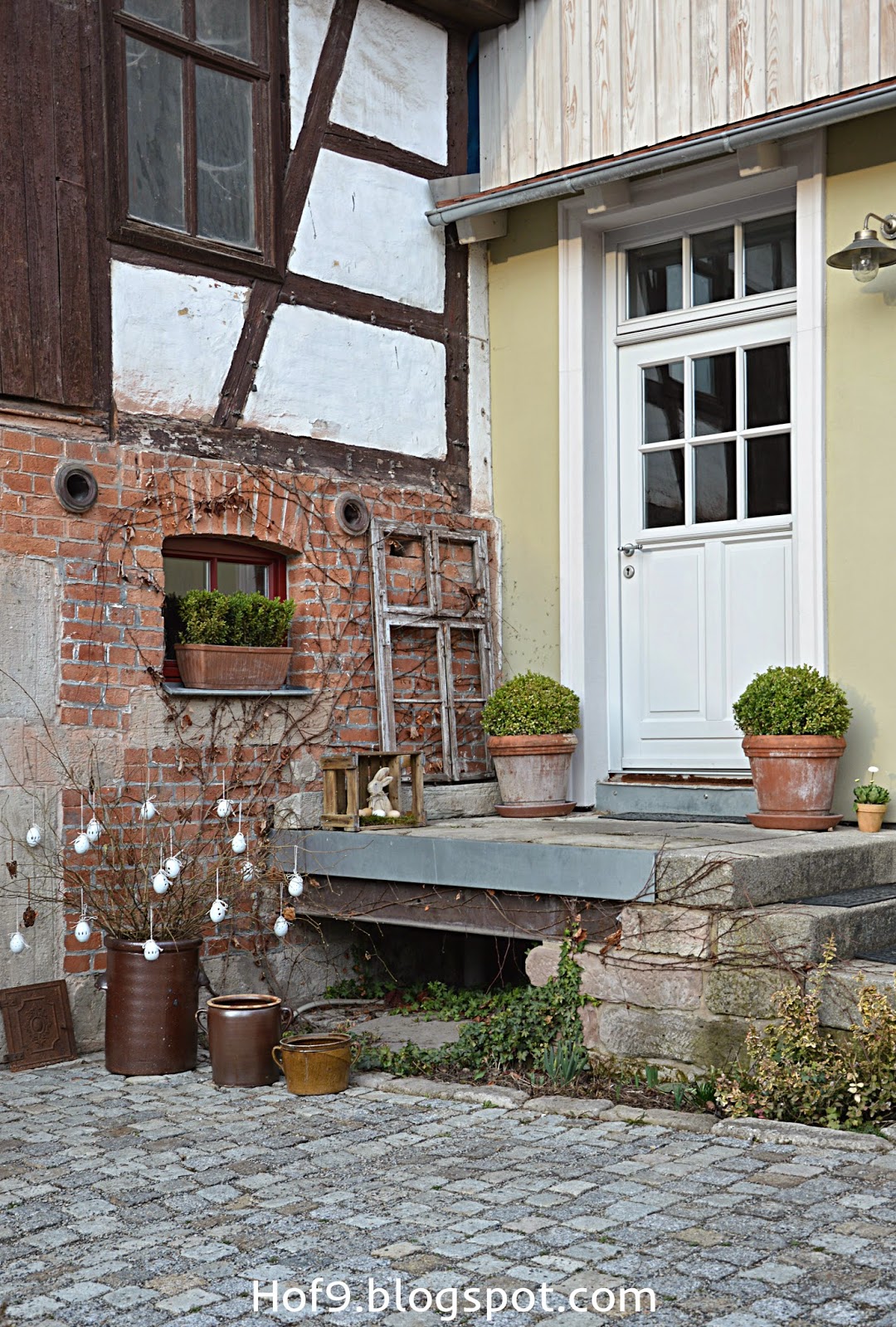 Hof 9: Ostern steht vor der Tür und ein Eier DIY