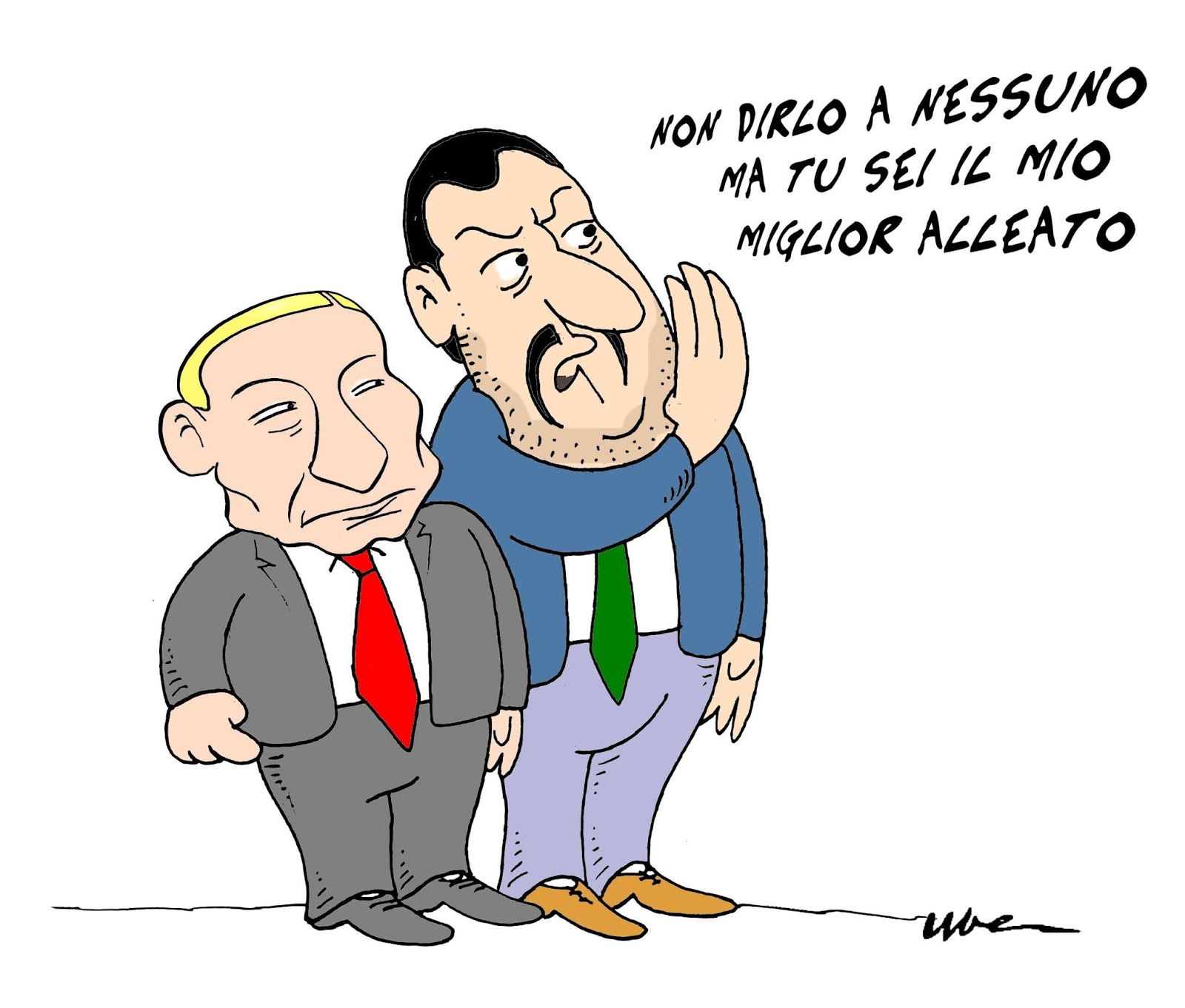 Risultati immagini per Caricature,putin compra salvini con il petrolio.