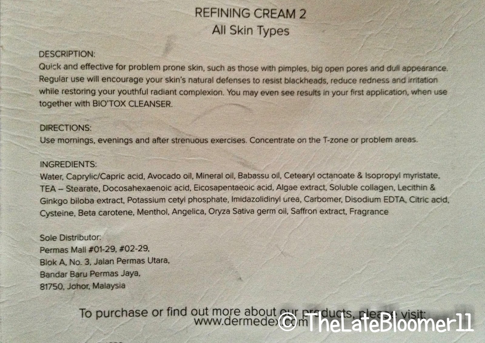 dermedex biotox cleanser