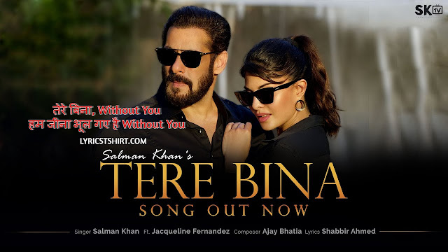 Tere Bina Lyrics In Hindi