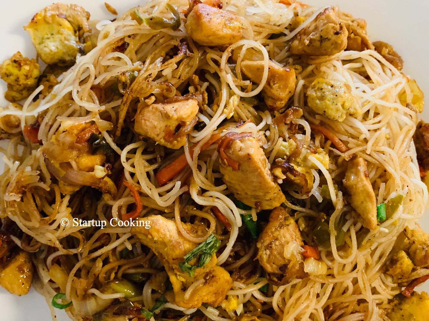 Chicken Rice Noodles Recipe Singapore Chicken Noodles Startup Cooking