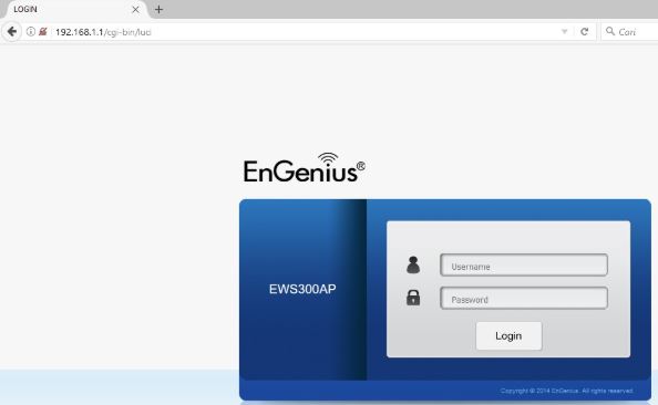 Cara setting engenius eoc-2610