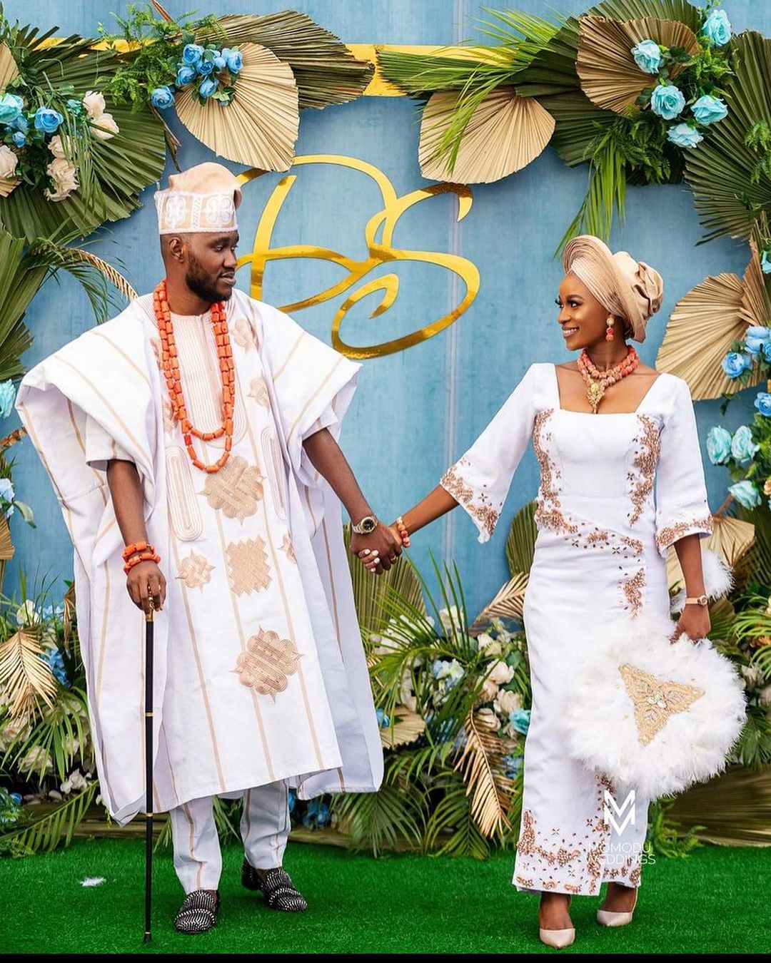 100 Unique Nigeria Brides And Grooms Wedding Outfits Style MÉlÒdÝ JacÒb 